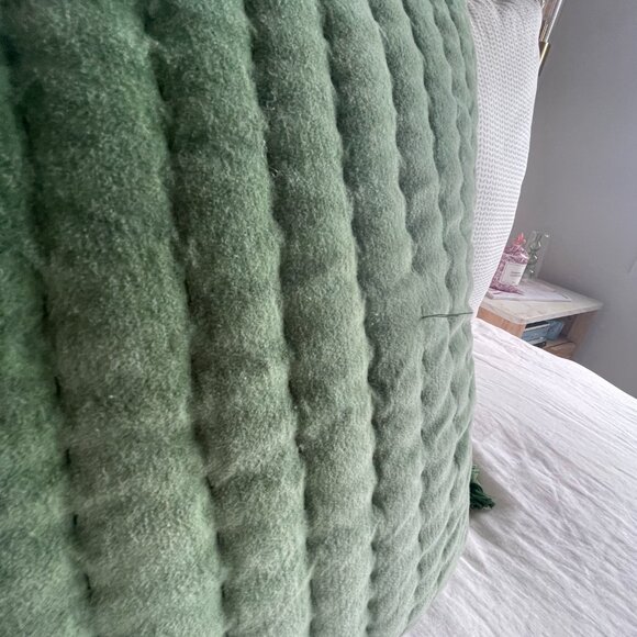 John Robshaw Velvet Moss Decorative Pillow - Picture 5 of 5